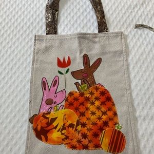 Adorable handmade canvas tote ❤️